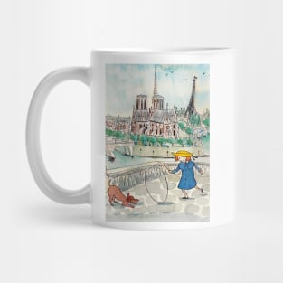 Madeline Paris Watercolor Mug